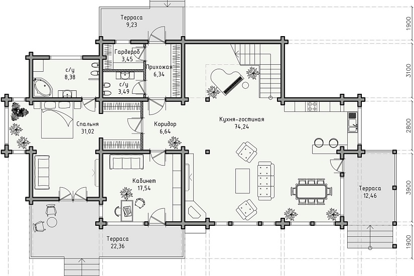 Альпенхоф 258 м2