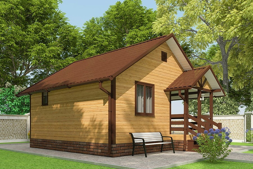 Баня Лагуна К 6.0х6.0 м