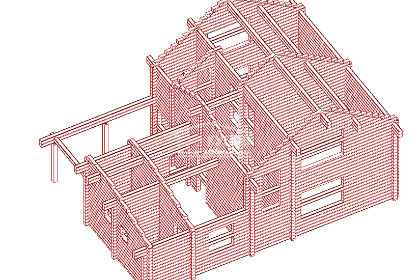 Дом -баня 2404