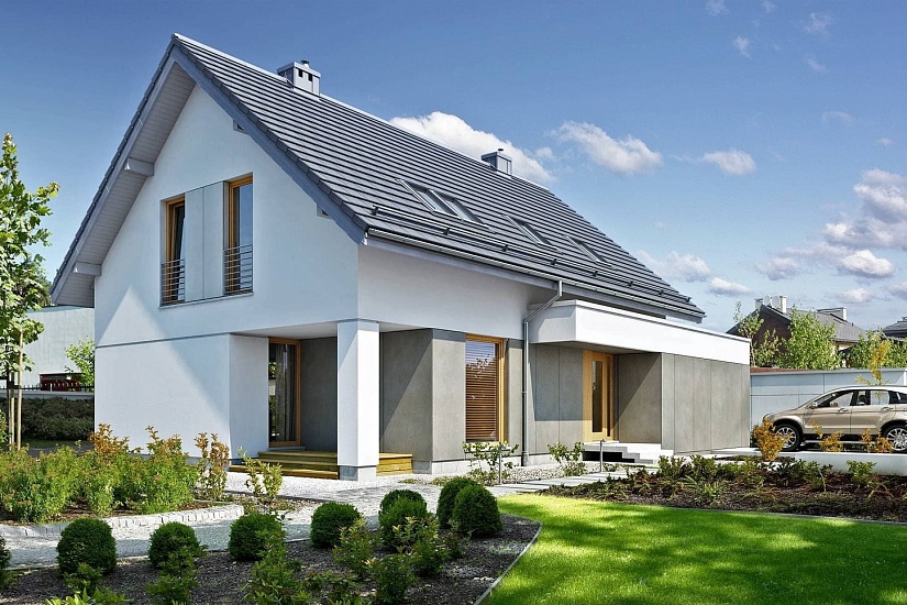 Проект дома из сип панелей Простой