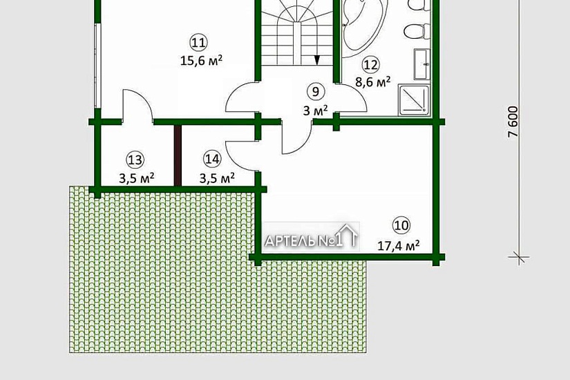ПРОЕКТ: ДОМ СКАЗКА 133