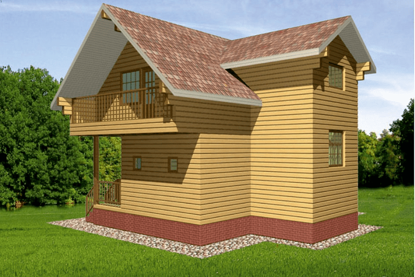 Дом 8,5х9 К2П13