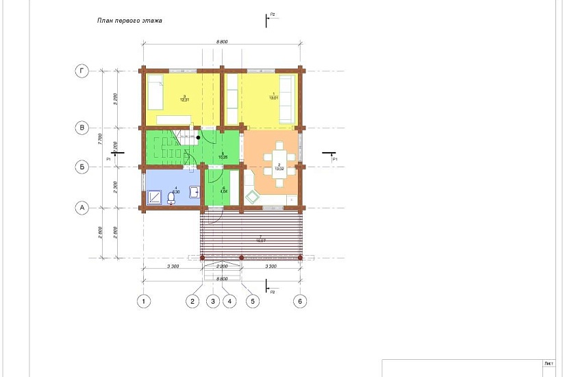 Дом из бревна Дом из бревна