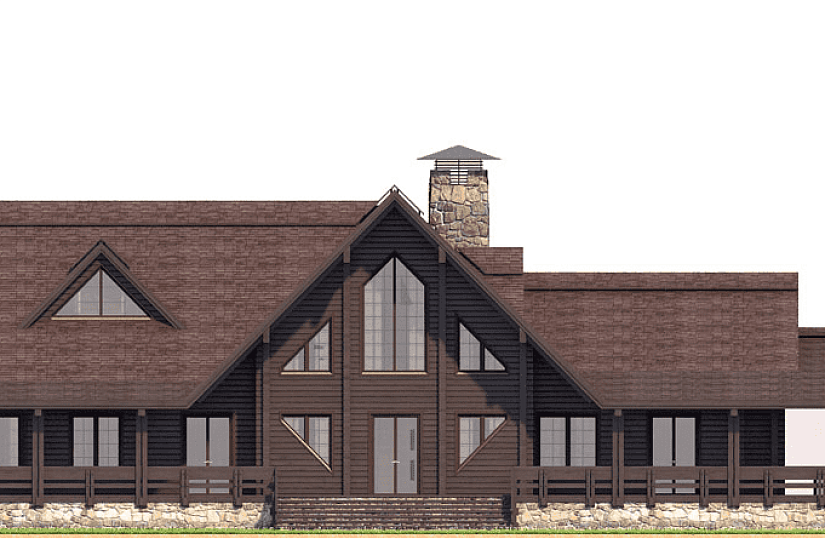 Проект дома "Лесная Заимка"