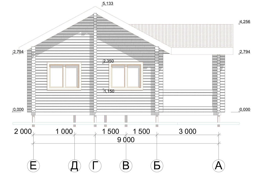 Дом-брус145х195мм-11,4х9-АР Дом-брус145х195мм-11,4х9-АР