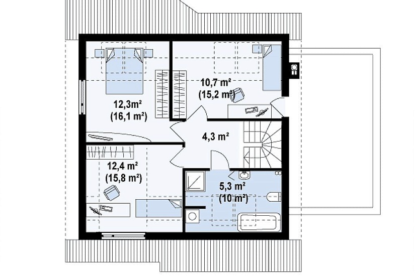 ДОМ ИЗ ГАЗОБЕТОНА ГД-97