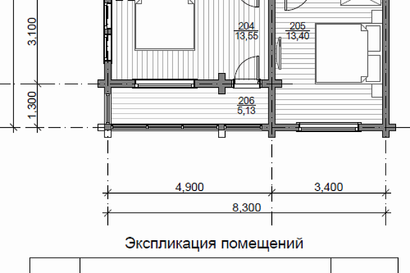 Дом ПБ 141 кв.м.