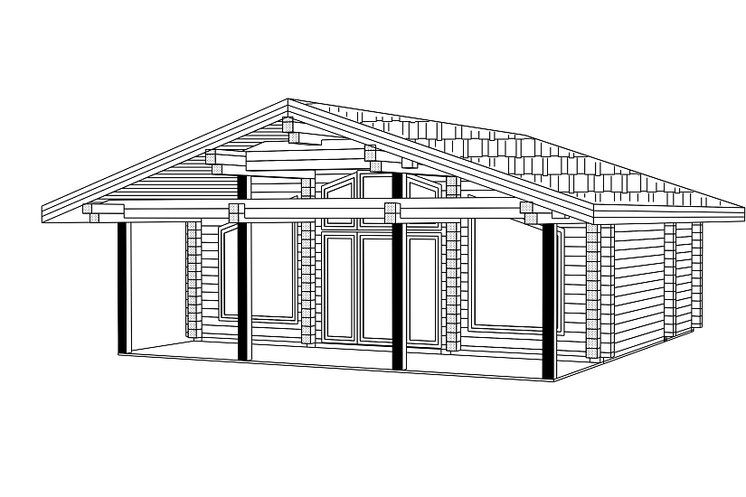 Дом-1эт-брус210х188мм-8800х9300-КД