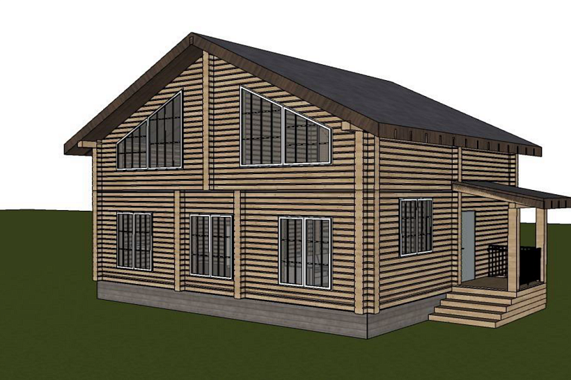 Дом-брус-2этажа-7450х8240-ЭП