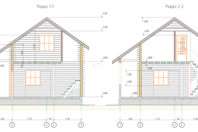 Дачный дом 2247