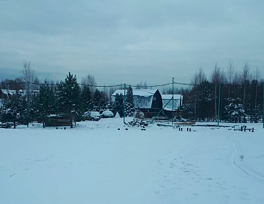 Ангар на винтовых сваях для клуба активного отдыха