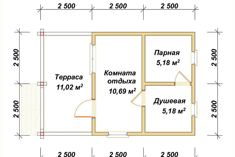 Баня 5х5 Баня 5х5