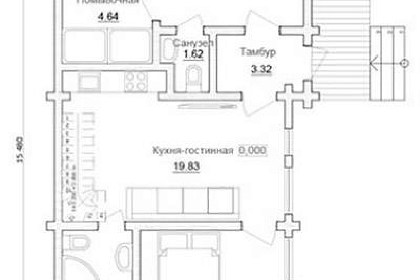 Жилой дом 01055