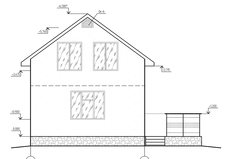 Дом 8х6-1,5эт-каркасник-КД