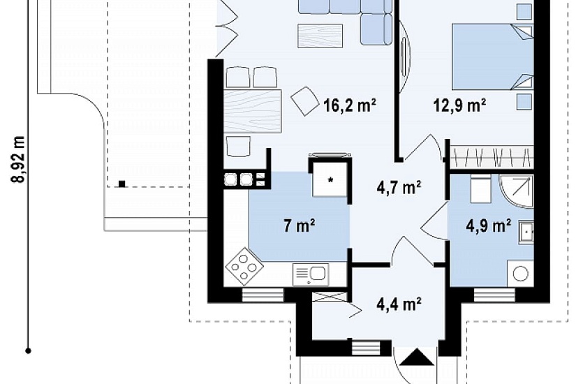 Проект дома Лесничий