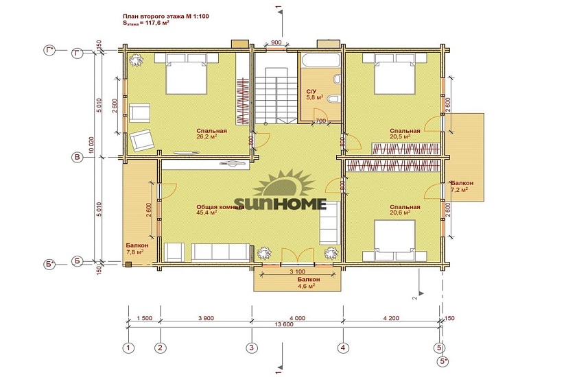 Комбинированный дом 2 Комбинированный дом 2
