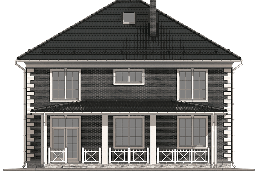 Дом-блочный-15300х11900мм-2эт.-АР-КР