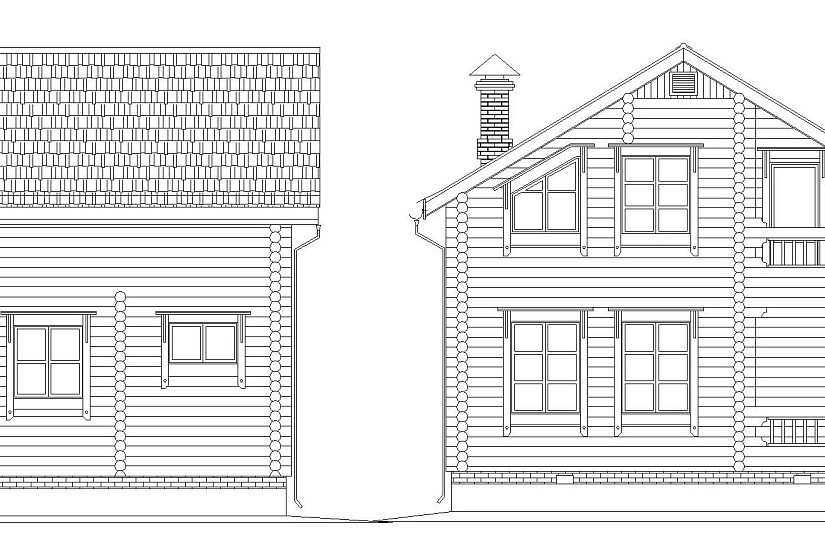 Жилой коттедж №13