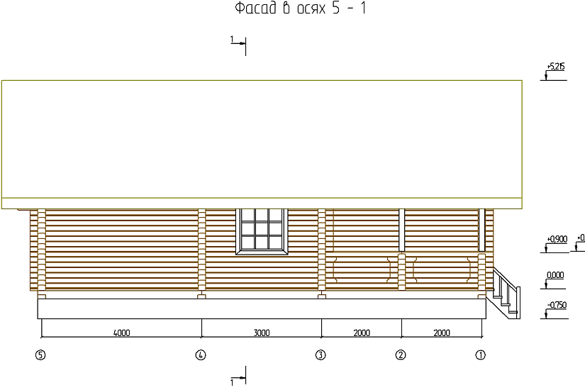 Дом-проф.брус200х150мм-11000х15000мм-1эт.-АР-КР Дом-проф.брус200х150мм-11000х15000мм-1эт.-АР-КР