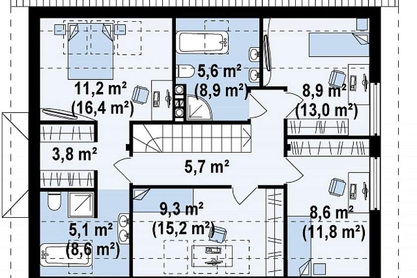 ДОМ ИЗ ГАЗОБЕТОНА ГД-149б