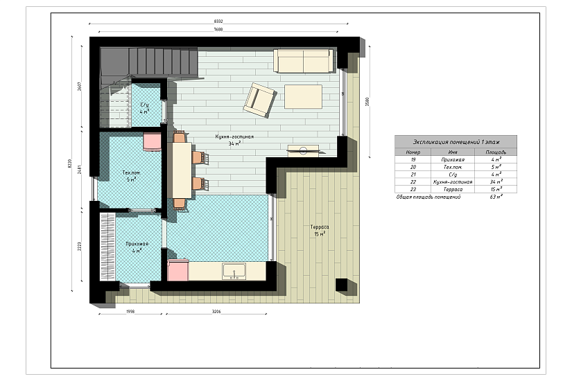 Дом-каркасный-292мм-8500х8400-КР