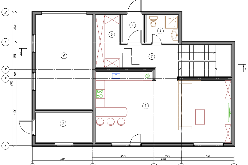 Дом-каркас150мм-13400х8900мм-2эт-АР-КР Дом-каркас150мм-13400х8900мм-2эт-АР-КР
