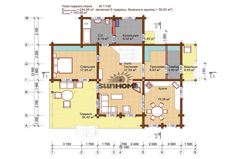 Дом на горке Дом на горке