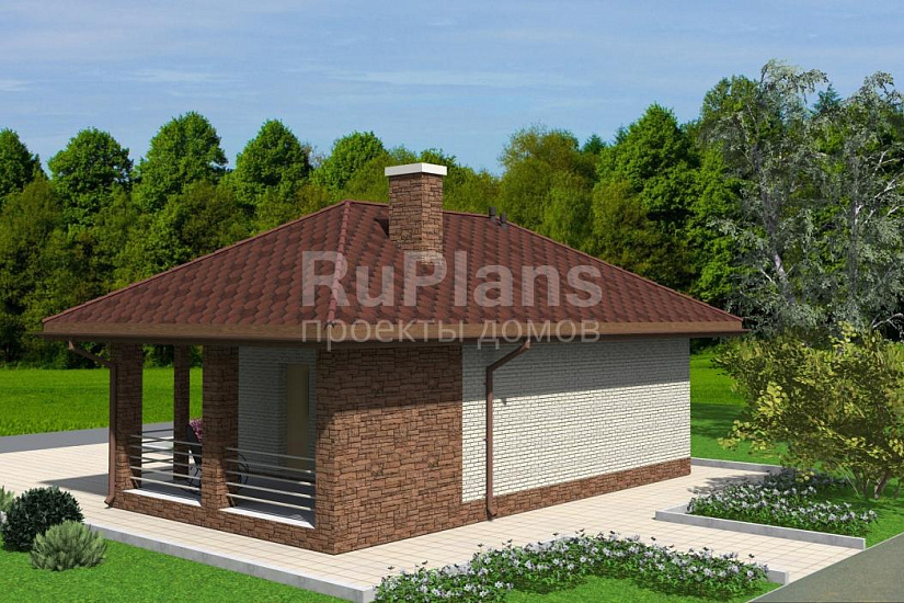 Проект бани 30м² Проект бани 30м²