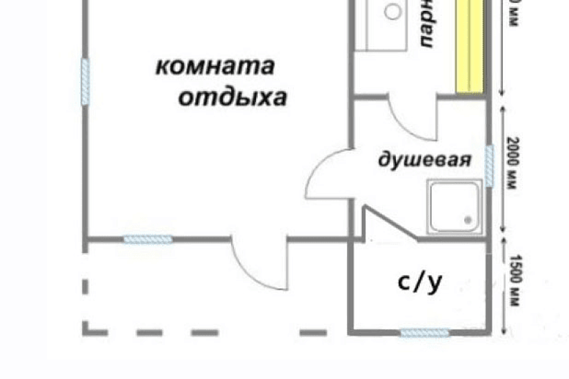 Баня 6х6 К2П7