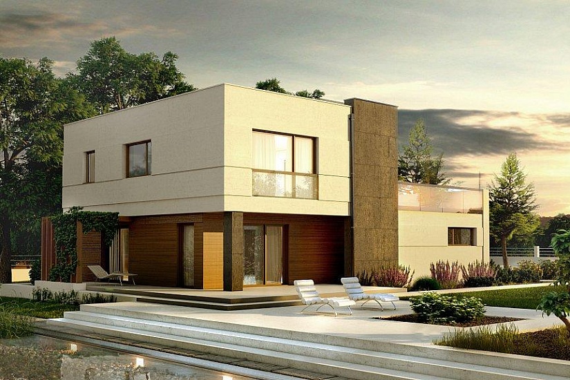 Проект дома Kx54