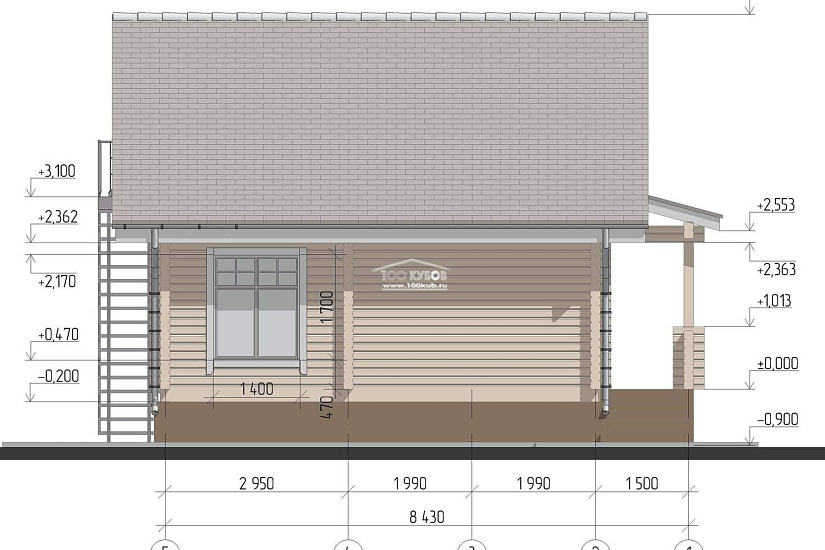 Дачный дом 2239