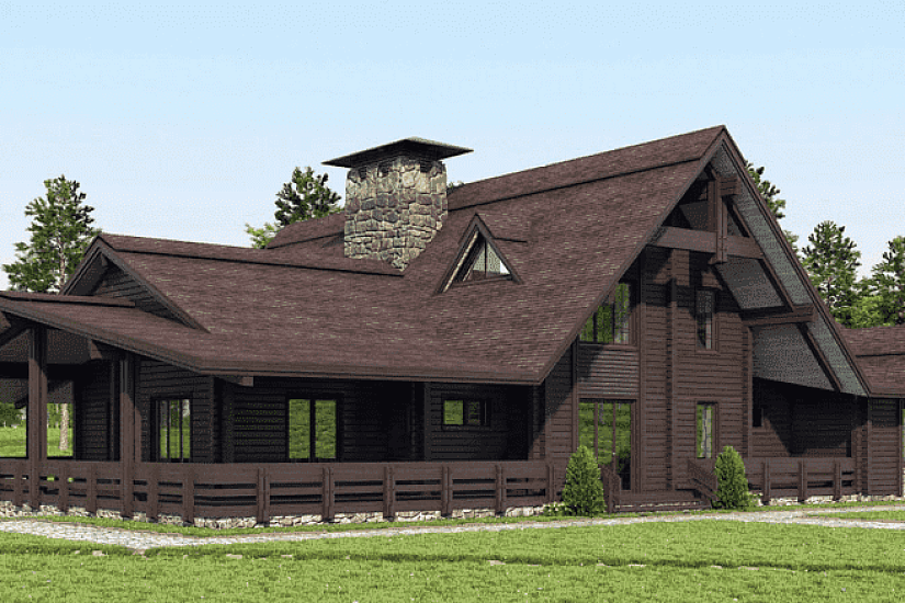 Проект дома "Лесная Заимка"