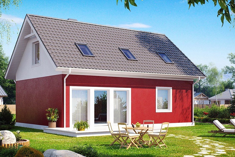 Каркасный дом КД-117