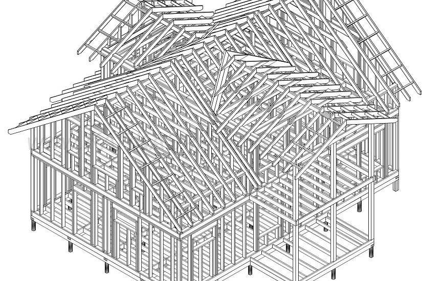 Дом 8х12-1,5эт-каркасник-КД Дом 8х12-1,5эт-каркасник-КД