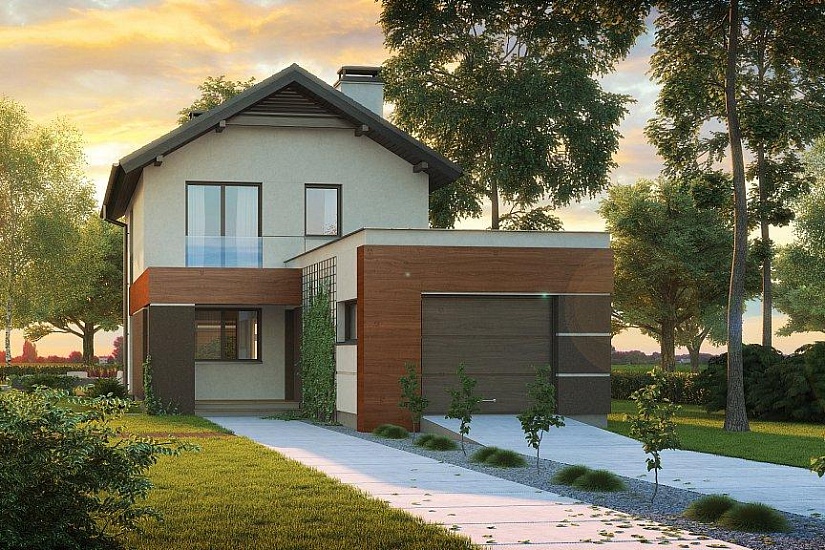 Проект дома K297 GF