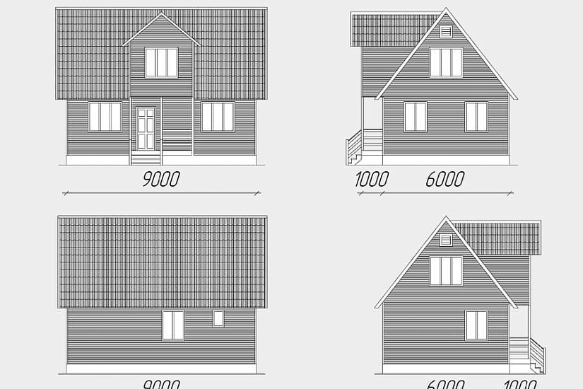 Классик 1БК-204 6.0x9.0 м