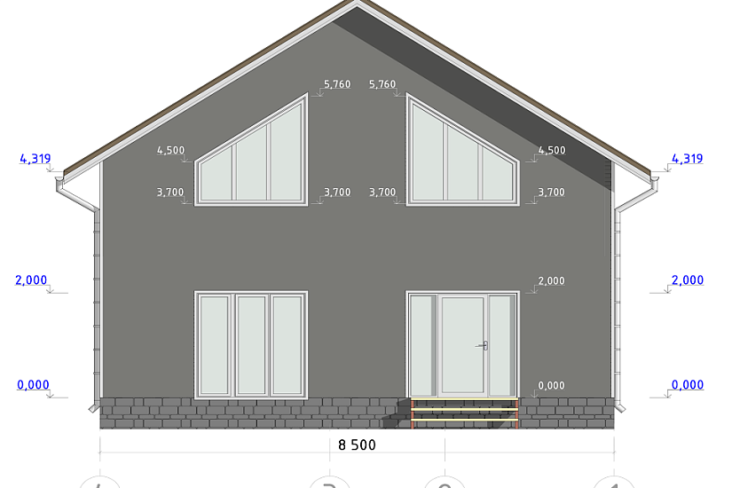 Дом-каркасный-1,5этажа-8500х10000-АР