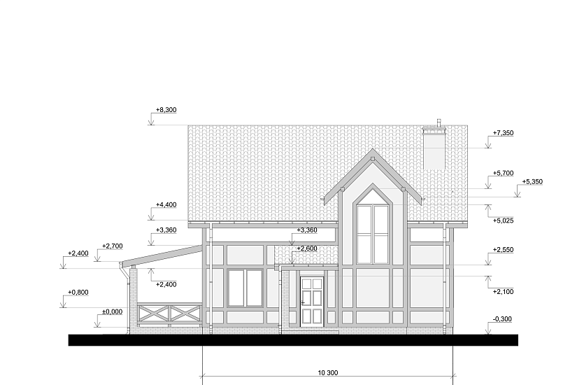 Дом-каркасник200мм-1,5эт-10300х10900-ЭП