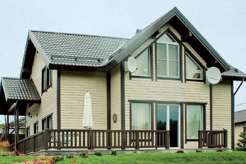 Каркасный дом КД-195-2