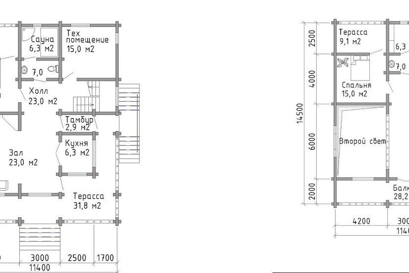 Жилой коттедж "Троя"
