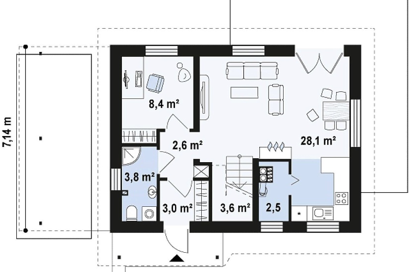 Проект дома Гватемала