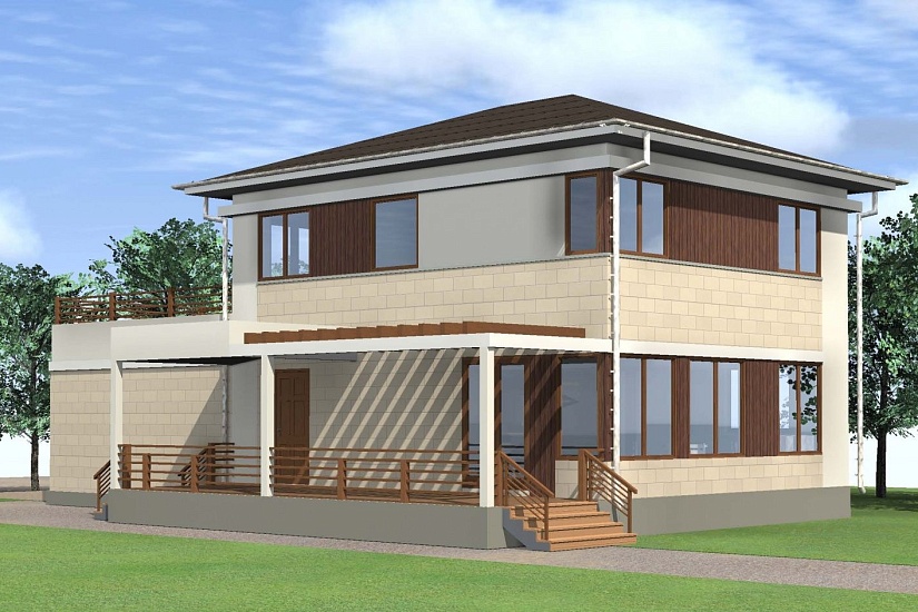 Каркасный дом КД-178