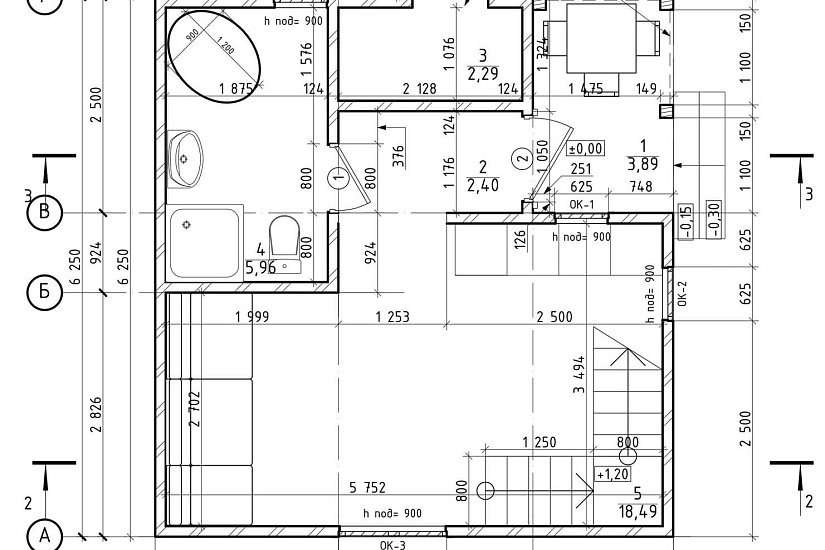 Дом-СИП-1,5эт-6250х6000-АР-КР Дом-СИП-1,5эт-6250х6000-АР-КР