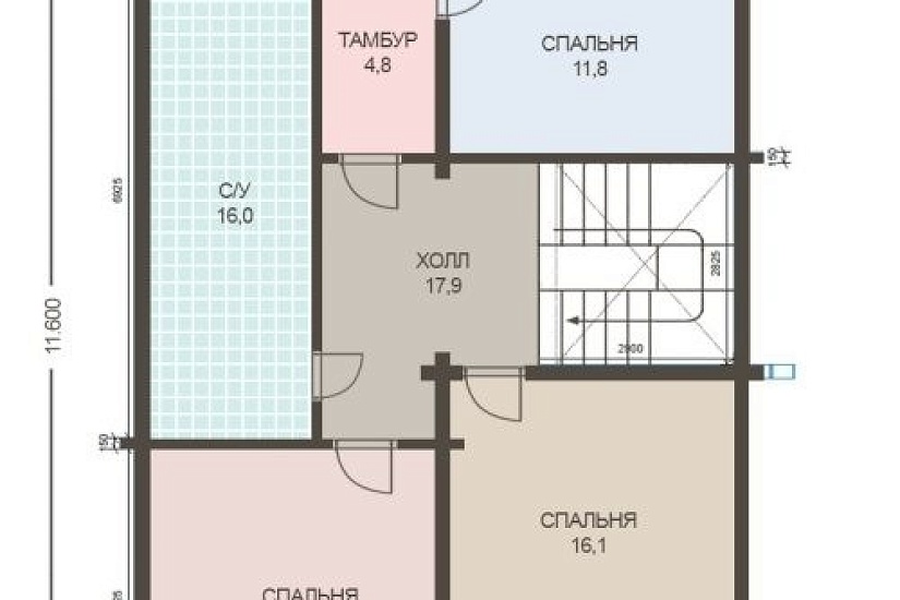 Дом ПБ 200,8 кв.м.