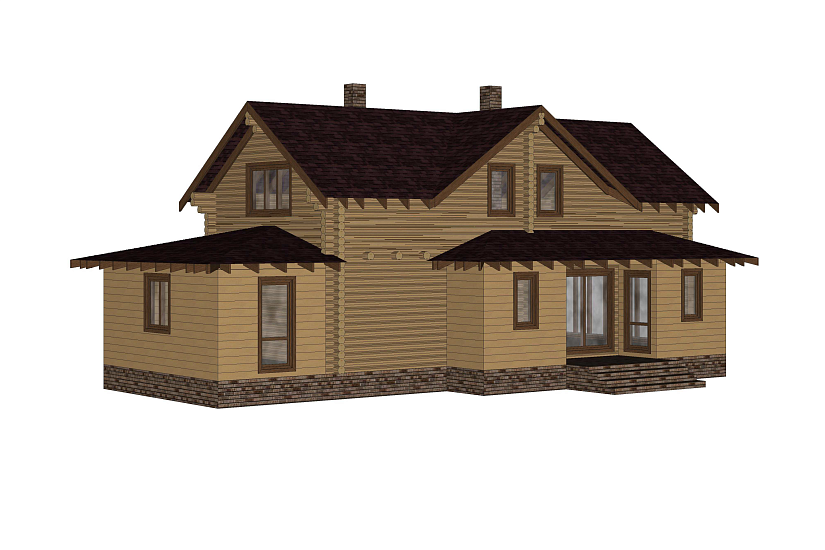 Баня-брус200мм-1,5эт-14,4х6,8-ЭП