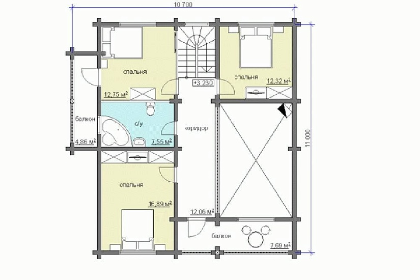 Жилой дом 1990