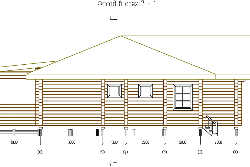 Дом-брус192х192мм-13500х14000мм-1эт-АР-КР Дом-брус192х192мм-13500х14000мм-1эт-АР-КР
