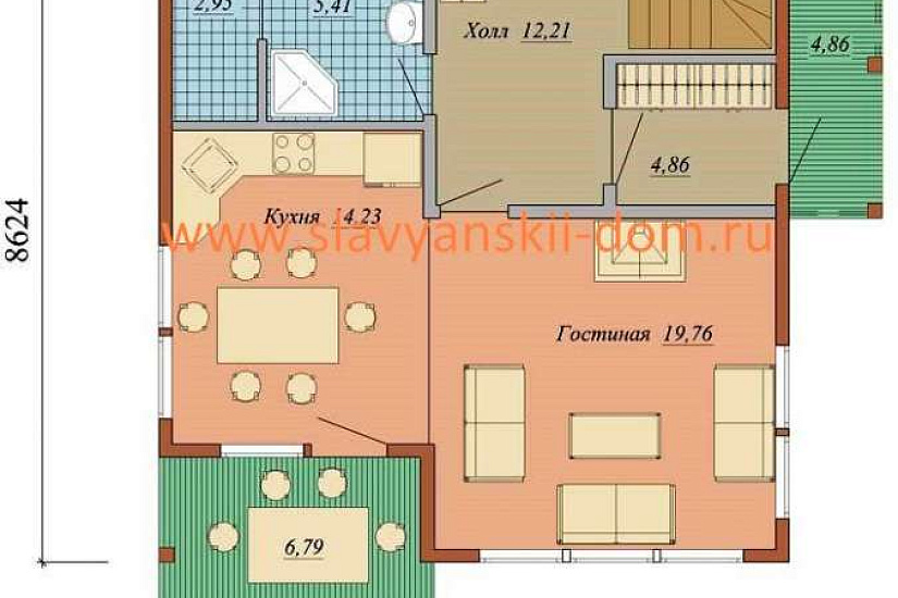  Проект "СП-06": жилой дом из сэндвич-панелей 