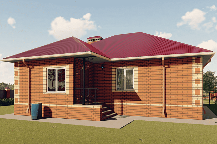 Дом-блочный-11690х11430мм-1эт.-АР-КР Дом-блочный-11690х11430мм-1эт.-АР-КР