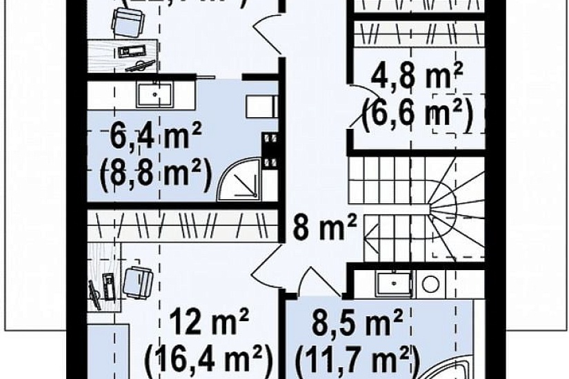 ДОМ ИЗ ГАЗОБЕТОНА ГД-191б